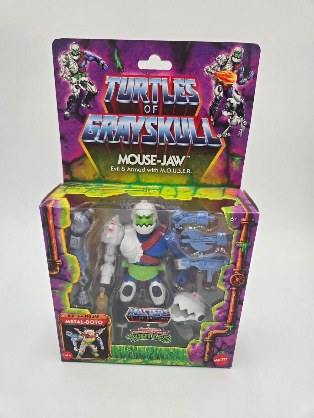 TMNT MOTU Turtles Of Grayskull Mouse-Jaw Target Exclusive Figure